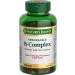 Nature's Bounty B Complex w/Folic Acid plus Vitamin C Helps Metabolize Carbohydrates 100 Softgels B Complex Unflavored 100 count (Pack of 1)