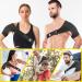 Suptrust Recovery Shoulder Brace - Adjustable Stability Support for Men and Women - Relieves Injuries and Tendonitis - One Size Black - Buy Online on GoSupps.com