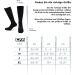 CFA V2 Compression Socks for Men & Women | Sustainable Danish Design | Ideal for Running Gym Cycling & Muscle Recovery - 2 Pairs - Schwarz - Buy Online on GoSupps.com