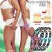 3pcs Adjustable Carnelian Magnetic Bracelet for Lymph Drainage and Slimming - Buy Online on GoSupps.com