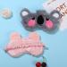 4 Pack Cute Plush Unicorn Sleeping Masks for Girls - Ideal Eye Covers for Kids, Teens, Women - Perfect for Travel, Nap Time, and a Good Night's Sleep - Buy Online on GoSupps.com