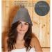 Buy Hjydgj Felt Sauna Hat | Premium Sauna Cap for Men & Women | Gray Sauna Accessories - Buy Online on GoSupps.com