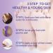 Pumice Stone for Feet Exfoliation - 10 Pcs, Dual Sided Foot Scrub for Hard Skin & Callus Removal - Ideal for Home & Salon Use - Buy Online on GoSupps.com