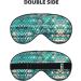 SSIMOO Mermaid Scale Print Eye Mask - Ultra-Soft Light-Blocking for Optimal Comfort & Restful Sleep - International Shipping Available - Buy Online on GoSupps.com