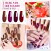 AIBRIT Gel Nail Polish 11 Pack - 8 Colors & 3 Base Coats | Glossy, Matte Top Coat | Soak-off Curing for Women - All-Season Manicure at Home - Buy Online on GoSupps.com