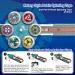 Obest Martial Cord Set - Battling Tops with Burst Launcher | Turbo Magic Hexa Core Rotating Detonation Gift for Kids - Buy Online on GoSupps.com