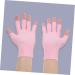 Ipetboom 1 Pair Nail Gloves Nail Lamp Light Nail Gel Moisturizing Gloves Nail Art Salon Gloves Nail Art Gloves Uv Protection Gloves for Nail Uv Gloves for Manicure Nail Art Accessory Pink - Buy Online on GoSupps.com