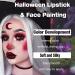 White Lipstick for Women - Long Lasting No Smudge Matte Cream Cruelty-Free 24-Hour Lip Color | Perfect for Halloween Makeup - Buy Online on GoSupps.com