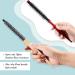 Mini Round Wood Hair Brush Set for Hair Styling - Nylon Bristles, Ideal for Blow Drying and Beard Care - 2 Styles Available - Buy Online on GoSupps.com