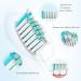 12 Compatible Philips Sonicare Toothbrush Heads - W-Shaped Brush Heads for Protective 4500 5100 3100 4300 Diamond 9000 & 9400 - Buy Online on GoSupps.com