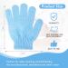 URAQT Exfoliating Gloves 6 Pcs Body Scrub Glove Bath SPA Exfoliating Mitts Exfoliating Gloves for Shower Spa Massage Dead Skin Remover Gloves Deep Body Scrubber for Women and Men (3 Pairs) - Buy Online on GoSupps.com