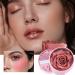  Qkbuza Flower Beauty Blush | 3D Rose Petal Blush | 3.5g Naturally Pigmented Highlighter for Light Nude Makeup Travel Wedding Evening - Buy Online on GoSupps.com