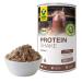 Raab Vitalfood Bio Protein Shake Schoko Vegan Vegetable Chocolate Protein Powder with cocoa gluten -free light brown chocolate 300 g chocolate 300 g (1 Pack)
