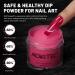 Aokitec Dip Powder 28g Classic Cherry Red Acrylic Dip Powder for Long-lasting Nail Art Strong Dip Nails Nail Powder for Nail Starter & Professional Home DIY Salon Use Quick Air Dry 03-Classic Cherry Red - Buy Online on GoSupps.com