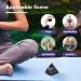 Orgone Pyramid Kit - Handmade Amethyst Crystal Sphere with Obsidian - Reiki Charged Energy Generator for Protection and Meditation - Purple-Black - Buy Online on GoSupps.com