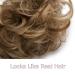Buy Affordable Soft Wavy Hair Extensions - 2pcs 50g Hair Ties in Hellbraun & Ashblond for Natural Thickening Updos - Buy Online on GoSupps.com