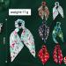 Miaija 12Pieces Christmas Hair Scrunchies Plaid Elastic Hair Bands and Bow Ribbon Scrunchies Hair Styling Fashion Headbands for Women Girls Accessories - Buy Online on GoSupps.com