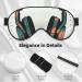 Shop Headphone Pattern Printed Soft Eye Mask - Zero Eye Pressure Blackout Travel Sleep Mask for Ultimate Comfort - Buy Online on GoSupps.com