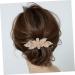 MAGICLULU ponytail bow clip for hair bride the flowers temperament hair clips for women Korean fashion Metal hair accessories hair modeling rhinestone hair clip headgear - Buy Online on GoSupps.com