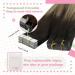 Youngsee Real Hair Tape Extensions - 35cm Balayage Ombre Seamless & Invisible Remy Hair for Women - Smooth Hair Recovery #4/10 & #4/14/60 50g - Buy Online on GoSupps.com
