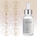 Hydrating Niacinamide with Salicylic Acid Serum for Face | Dark Spot Corrector & Plump Skin | 1 fl. oz Made in Europe - Buy Online on GoSupps.com