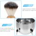 Fomiyes Stainless Steel Men's Shaving Set - Brush Frame Soap Bowl & Travel Kit for Beard Care - Buy Online on GoSupps.com