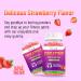2 Pack Sugar-Free Vegan Creatine Monohydrate Gummies - 5g for Energy & Muscle Build Natural Strawberry Flavor 120 Count - Buy Online on GoSupps.com