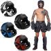 Elite Sports Boxing MMA Sparring Kickboxing Headgear for Men, Muay Thai Boxing Head Guard Black