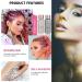 Mermaid Sequins Glitter Gel Set C - Long Lasting & Waterproof Face, Body, Hair, Nail & Eyeshadow Makeup - Buy Online on GoSupps.com