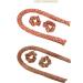 HMMJ Women Heatless Curling Rod Headband No Heat Curl Silk Ribbon with Hair Clips and Scrunchie Sleeping Hair Rollers DIY Hair Styling Tools Kit for Soft Headband Wave Formers Hair Curlers 19 - Buy Online on GoSupps.com