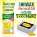 NYCPI & GA Debrox Earwax Removal Bundle with Tissue Pack for Easy Cleanup - 0.5oz Drops - Buy Online on GoSupps.com