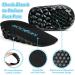 Height Increase Insoles for Men & Women | Invisible Heel Lift Inserts for Leg Length Discrepancy | Shock Absorbing Boosters (Black Small-0.6 Height - Buy Online on GoSupps.com