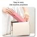 Soft Silicone Makeup Brush Bag - Travel-Friendly Case with Side Cleaner | Large Capacity & Dust Proof - Buy Online on GoSupps.com