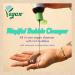 CHASIN' RABBITS Mindful Bubble Cleanse | Vegan Face & Body Cleanser with Charcoal | 200mL - Buy Online on GoSupps.com