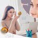 Snail Shell Contact Lens Case with Mirror | Cute Portable Travel Kit for Eye Contacts - Buy Online on GoSupps.com