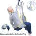 Patient Lift Toileting Mesh Sling Transfer Belt Four Point Support Full Body Sling Medical Transfer Equipment for Patients Shower Commode Transfer Helper (Size : M) Medium - Buy Online on GoSupps.com