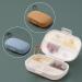 Round Pill Box Organizer with Lanyard | 7-Day Travel Pill Container for Medicines Vitamins & Supplements - Buy Online on GoSupps.com
