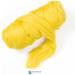 Kondoos Lemon Yellow Wool Roving 8 oz - Ideal for Needle Felting, Wet Felting, Handcrafts, and Spinning - Colored Natural Wool - Buy Online on GoSupps.com