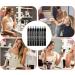 Set of 8 eyeshadow pencils waterproof long-lasting smudge-proof shimmering cream for eyes - Buy Online on GoSupps.com