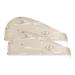 Hot Air Balloon Dry Hair Cap 2 Piece Quick Drying Towel Set with Button Headband Super Absorbent Soft & Comfortable