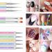 FRCOLOR 3d Nail Gel Sets Nail Pen polly gel nail gel 3d gel Wear- resistant nail painting kits Portable Nail Household Nail Household Dotting abs suite 2- Way Dotting Pens - Buy Online on GoSupps.com