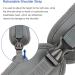 Pet Dog Cat Sling Carrier Bag Puppy Shoulder Carry Bag Hands Free Dog Front Carrier with Adjustable Shoulder Strap Pet Travel Carrier Tote Bag with Breathable Mesh Pouch for Outdoor Walking Subway Dark Grey - Buy Online on GoSupps.com