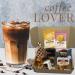 Iced Coffee Gift Set - 7x Nescafe Iced Latte Sachets Coffee Topper Coffee Syrup Border Coffee Biscuits - Gift for Coffee Lover Coffee Gifts for Men Christmas Gifts for Women Hampers for Women Original 18 Piece Set - Buy Online on GoSupps.com