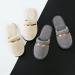 10 Pairs of Fluffy Disposable Hotel House Shoes for Adults - Closed Tip Spa Slippers Perfect for Men & Women - 11.4x4.5 Inches - Comfortable & Stylish - Buy Online on GoSupps.com