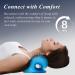 BulBus Bow Neck Stretcher Posture Corrector-Neck Hump Corrector Pillow-Cervical neck traction pillow and Neck Relaxer-Neck Cloud-Neck Pain Relief Device (Neck Stretcher) - Buy Online on GoSupps.com