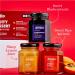 Josh & Jim's Premium Dessert Preserve Trio - Lemon, Apricot, Blackcurrant 3x114g - Rich Fruit Content - Fruity Selection - Buy Online on GoSupps.com