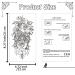 Cerlaza Temporary Tattoos for Women - Long Lasting Half Arm Sleeve Tatuajes Temporales with Sexy Flower Designs - Waterproof and Realistic - Buy Online on GoSupps.com