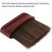 Neck Hair Sweeping Brush Light Weight Beech Handle Barber Neck Duster Brush Flat Compact Dark Brown for Home for Salon - Buy Online on GoSupps.com