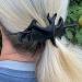 Halloween Bat Hair Clips | Gothic French Halloween Bat Knot Hair Clips | Vintage Non-Slip Fashion Chic Halloween Mysterious Bat Hairpin Slide For Girl Family Salon - Buy Online on GoSupps.com