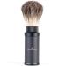 Fendrihan Black Anodized Travel Shaving Brush | Pure Badger Bristles | Made in Germany - International Shipping Available - Buy Online on GoSupps.com
